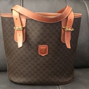 Celine Vintage Macadam Tote